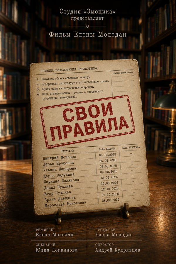 Постер: Свои правила (2026)