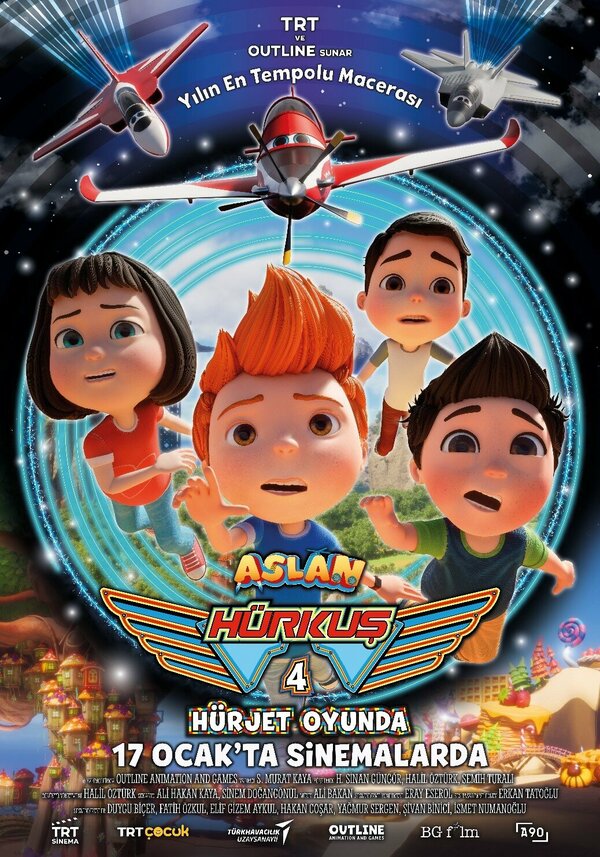 Постер: Aslan Hürkus 4: Hürjet Oyunda (2025)