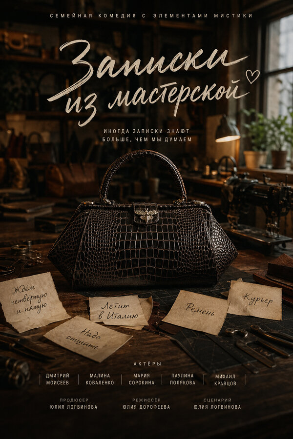Постер: Записки из мастерской (2026)
