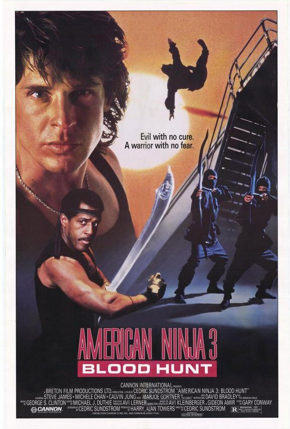 Постер: Американский ниндзя 3: Кровавая охота (1989)