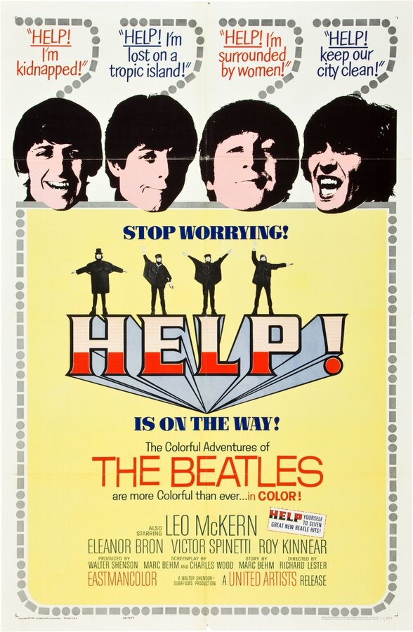 Постер: На помощь! (1965)