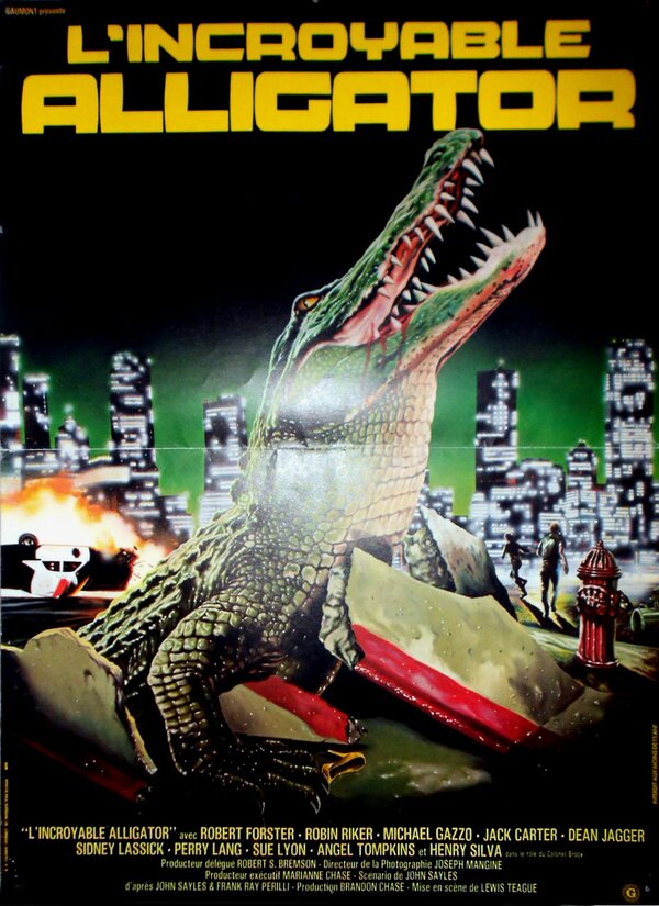 Постер: Аллигатор (1980)