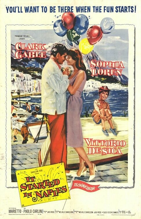 Постер: Это началось в Неаполе (1960)