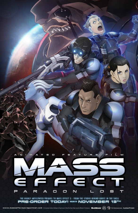 Постер: Mass Effect: Утерянный Парагон (2012)