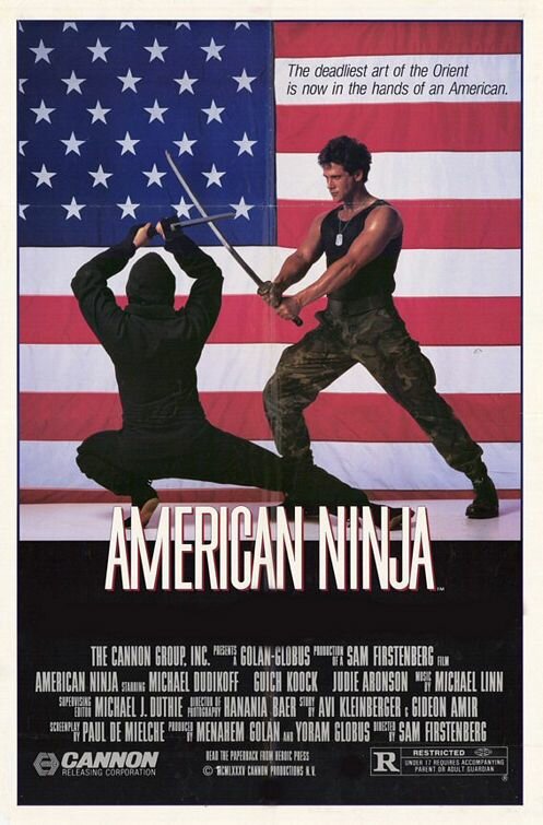 Постер: Американский ниндзя (1985)