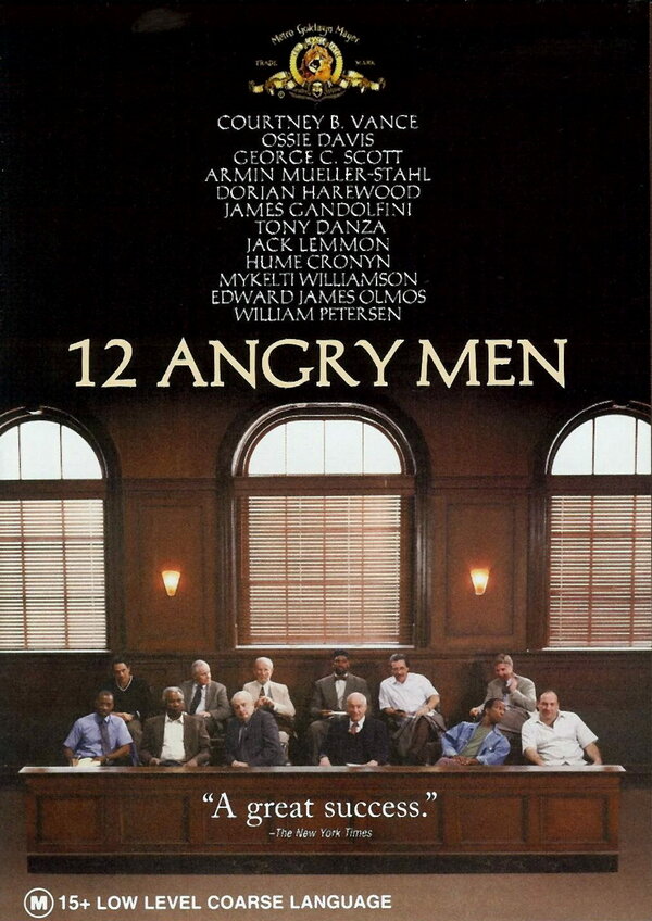 Постер: 12 разгневанных мужчин (1997)