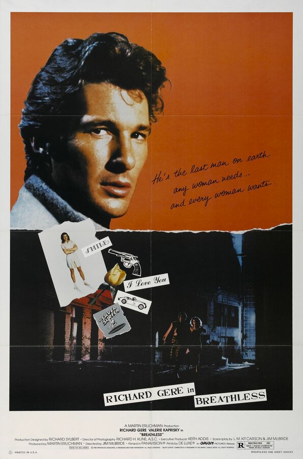 Постер: На последнем дыхании (1983)