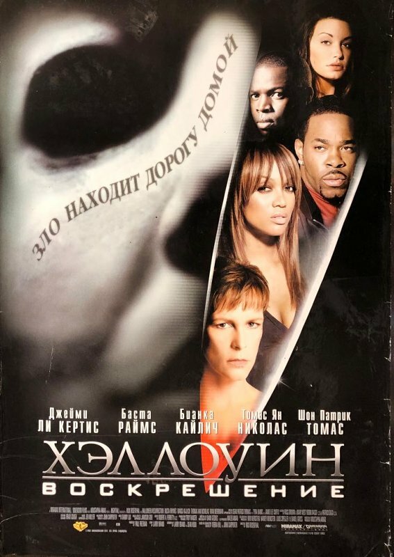 Постер: Хэллоуин: Воскрешение (2002)