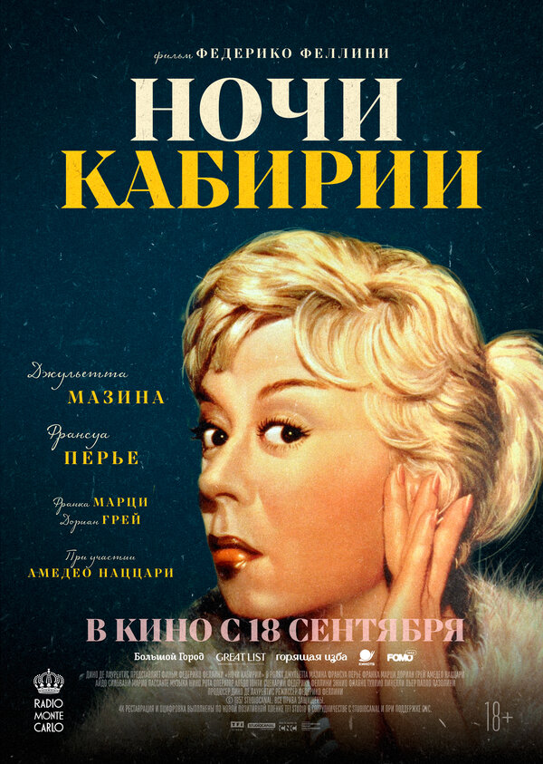 Постер: Ночи Кабирии (1957)