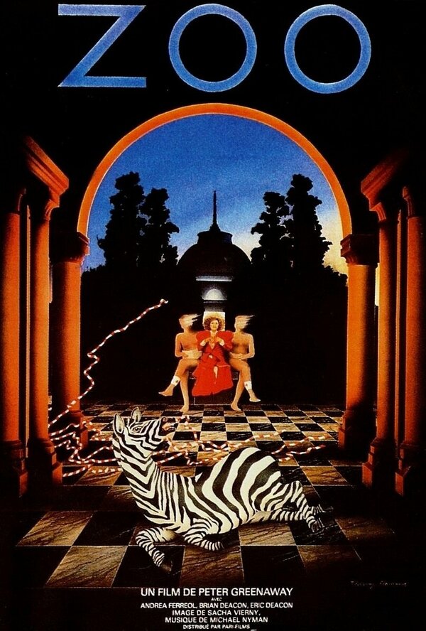 Постер: Зед и два нуля (1985)